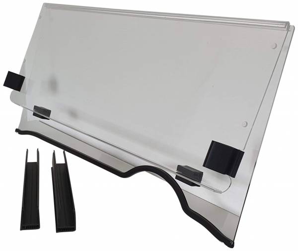 Fällbar vindruta för EZ-GO RXV