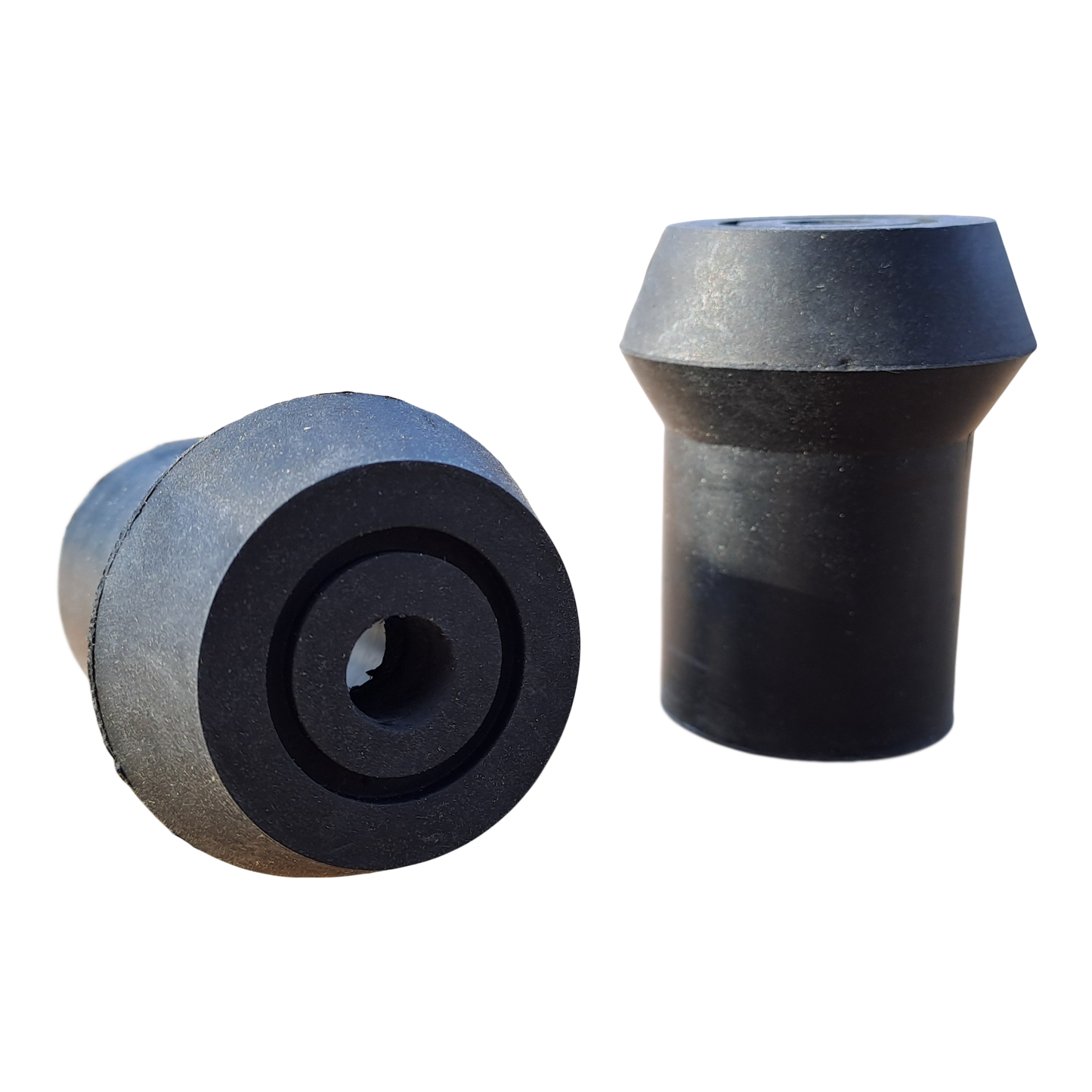 Rubber punching plug for dew remover