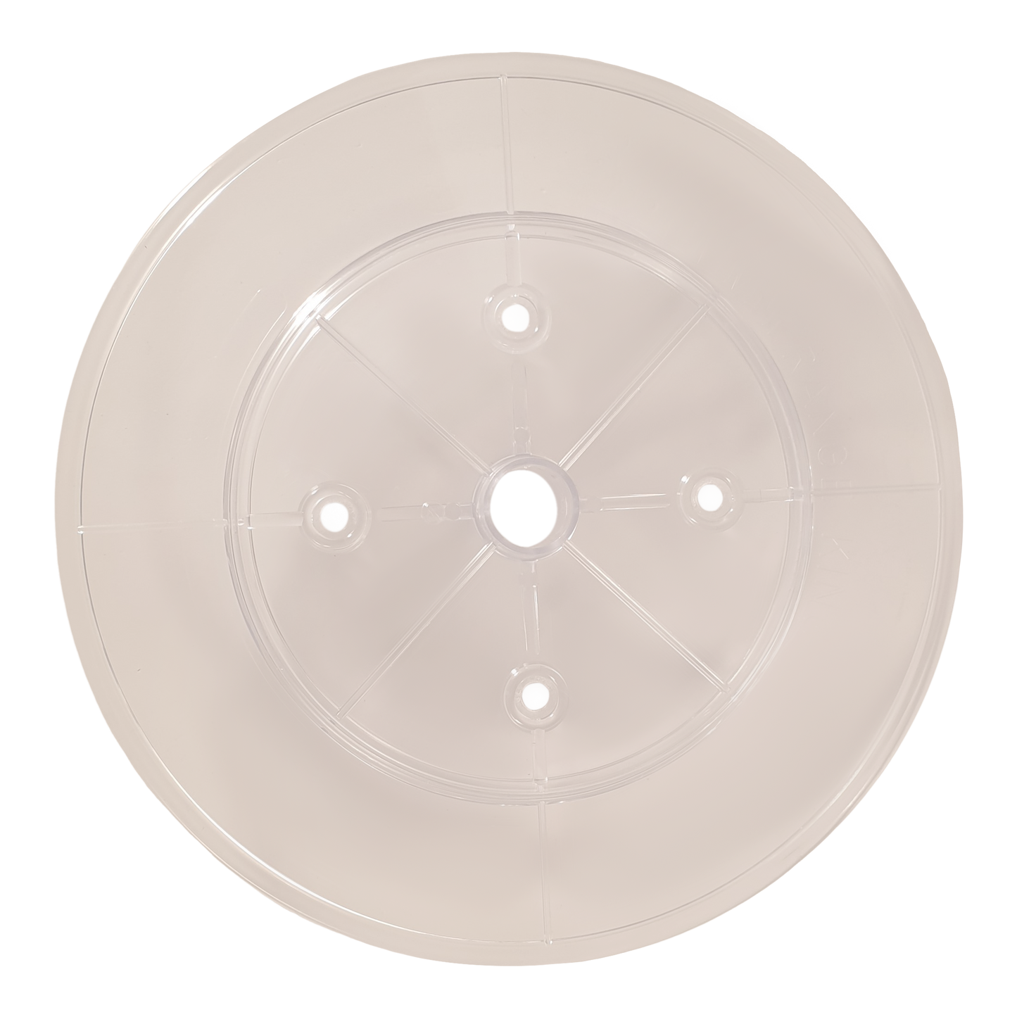 Disc for Ball Picker, end disc with integrated fixed spacers