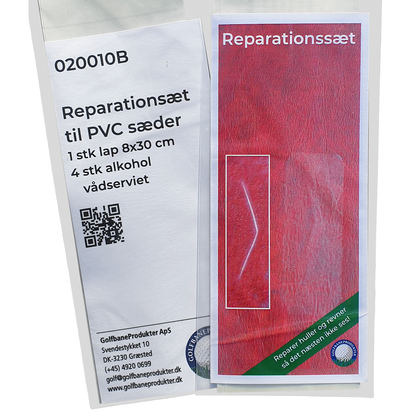 Repair aid kit for PVC materials