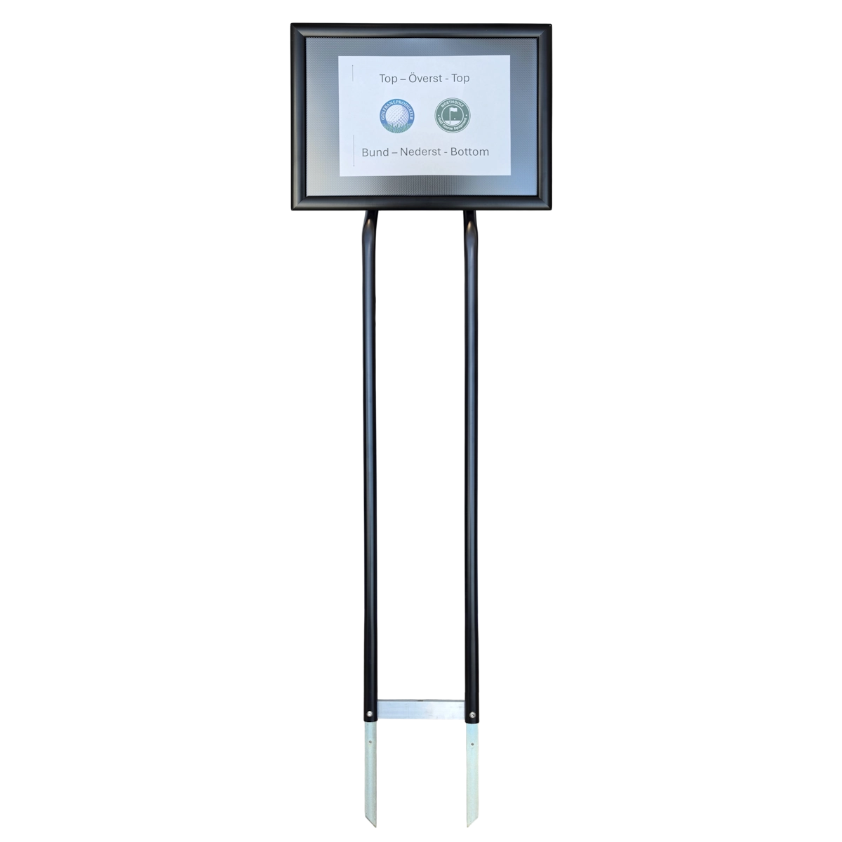 Info sign A3 sheet size