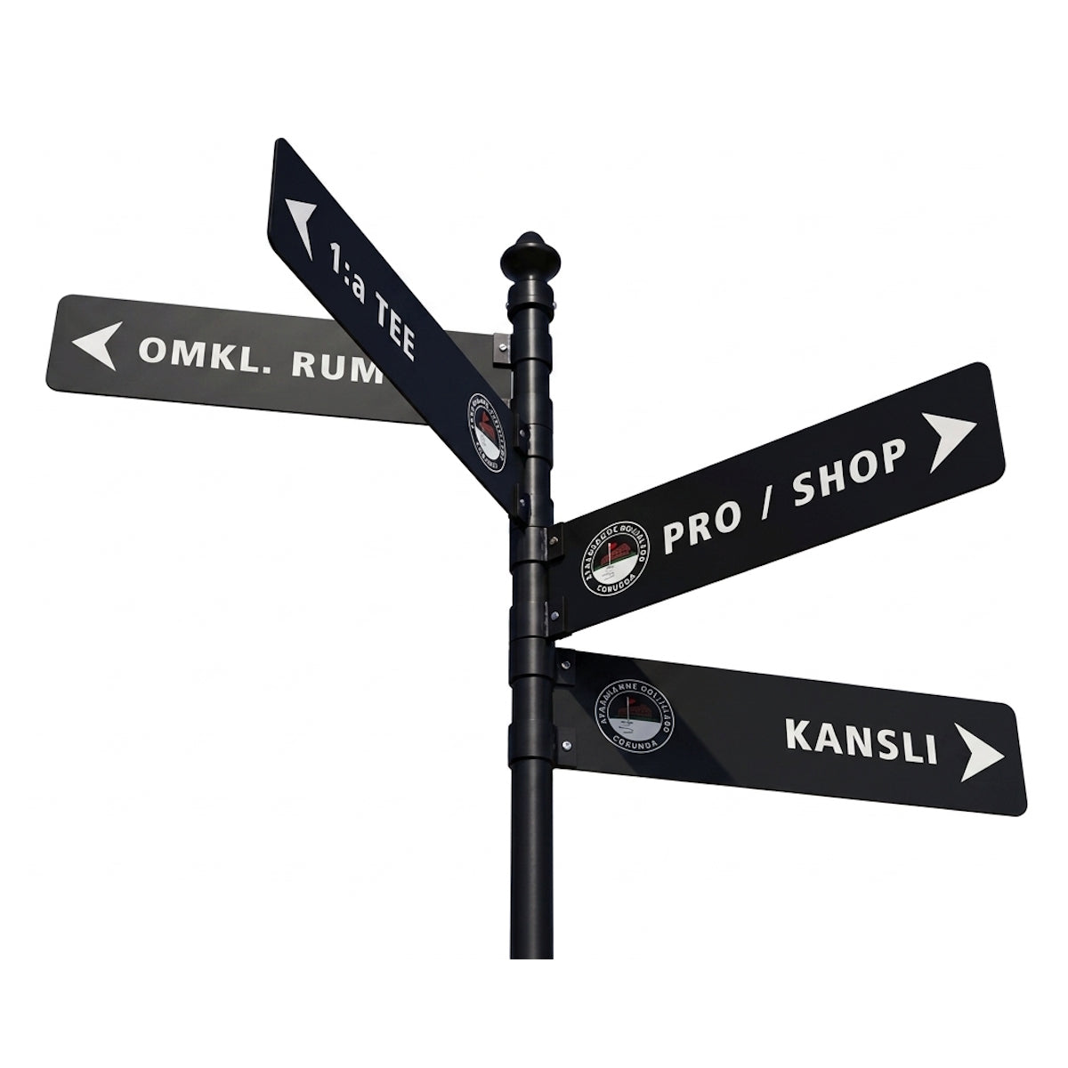 Guidance Sign w/text, green