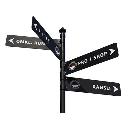 Guidance Sign w/text, green