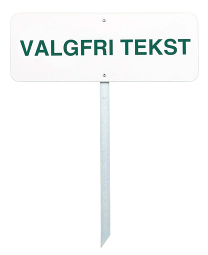 Golf Sign 40x15 cm (16"x6") - with your own text