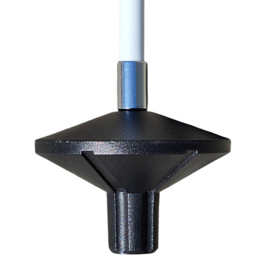Putting Green Fiberglass Pole, white, 35.4"(90 cm)
