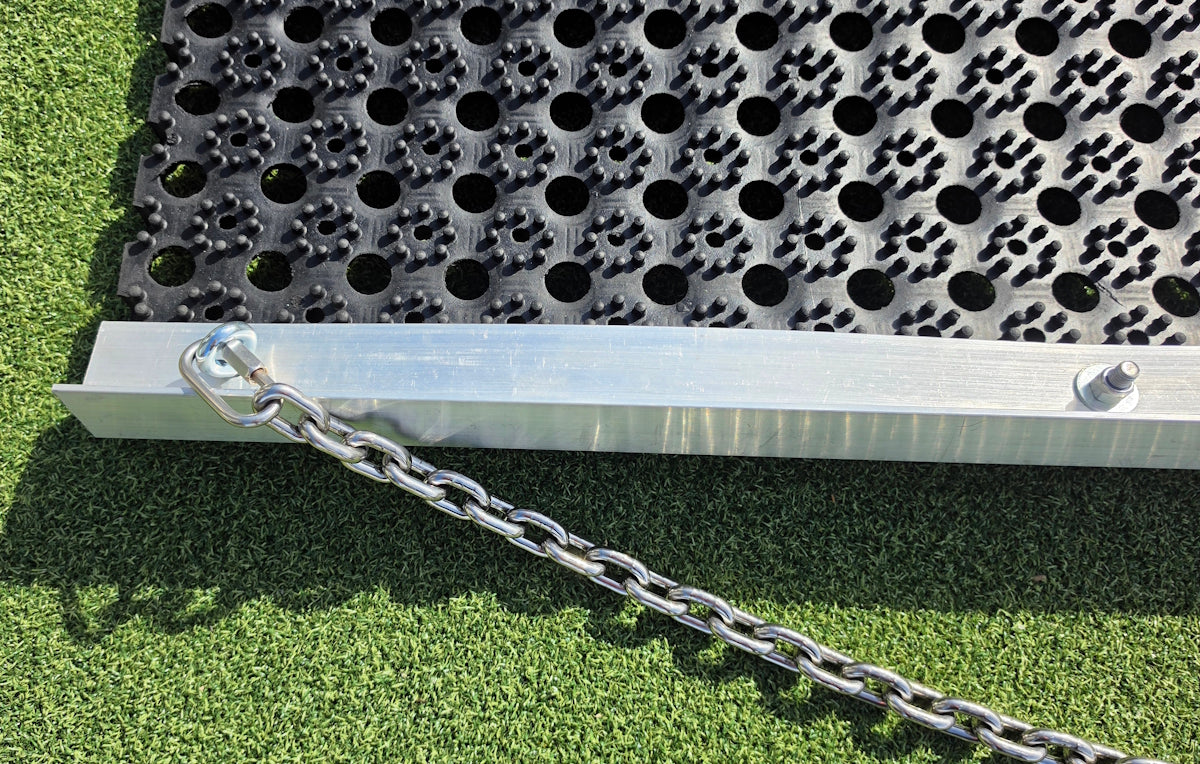 Rubber drag Mat, 1,5 x 1m.