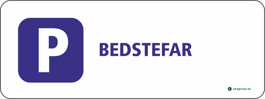 Parking sign: Grandfather