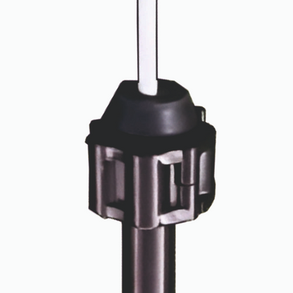 Dew remover / whiper with aluminium shaft and extendable vinylester pole