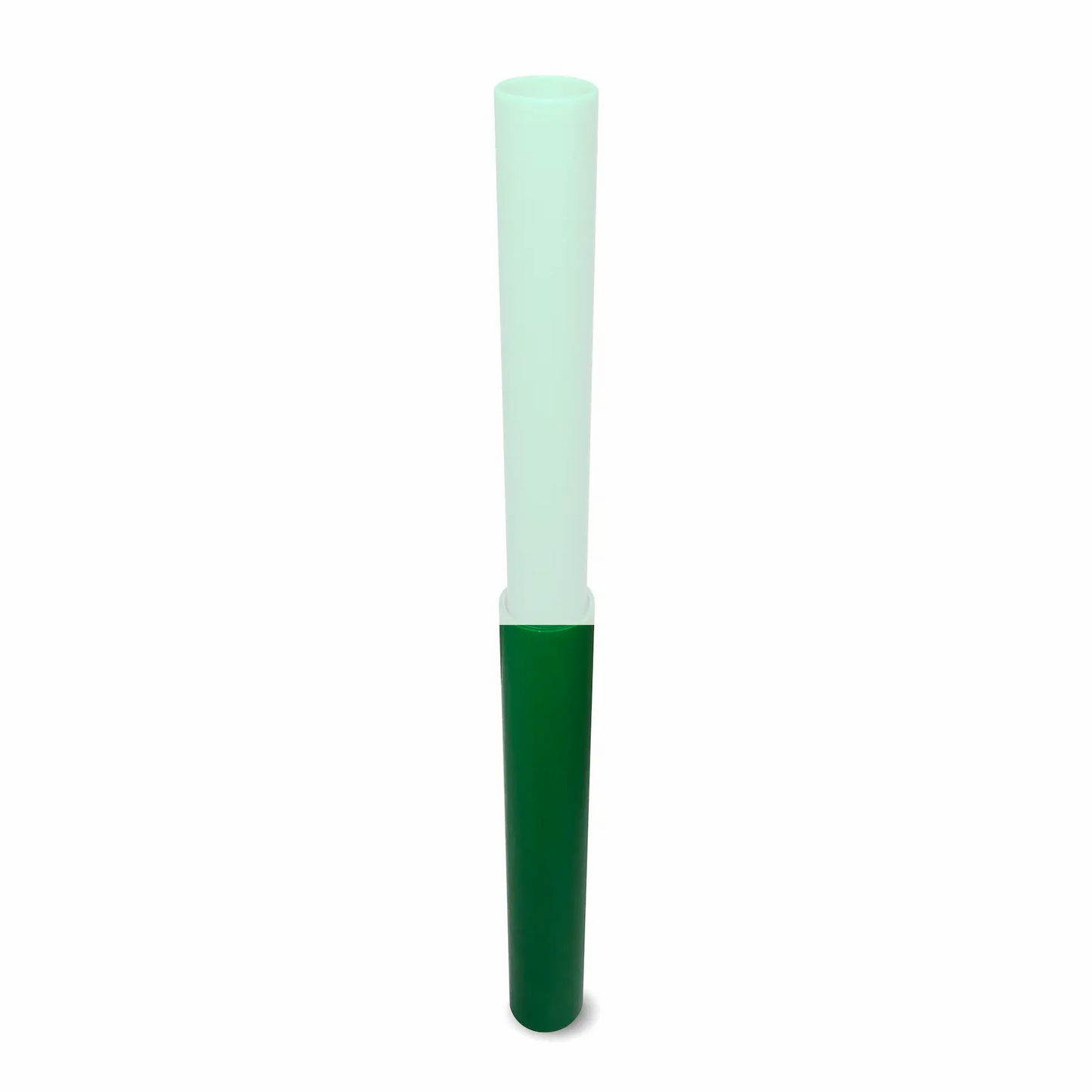 Foundation Pipe, large, without screw, green plastic