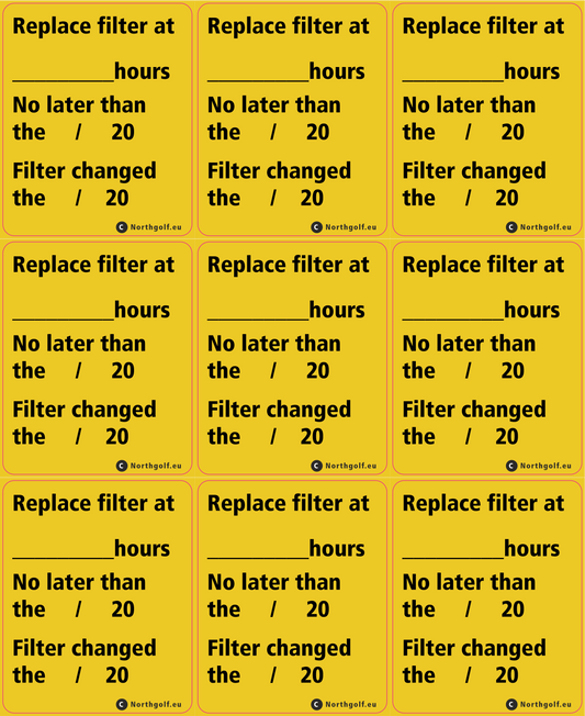Sticker 'change filter..'