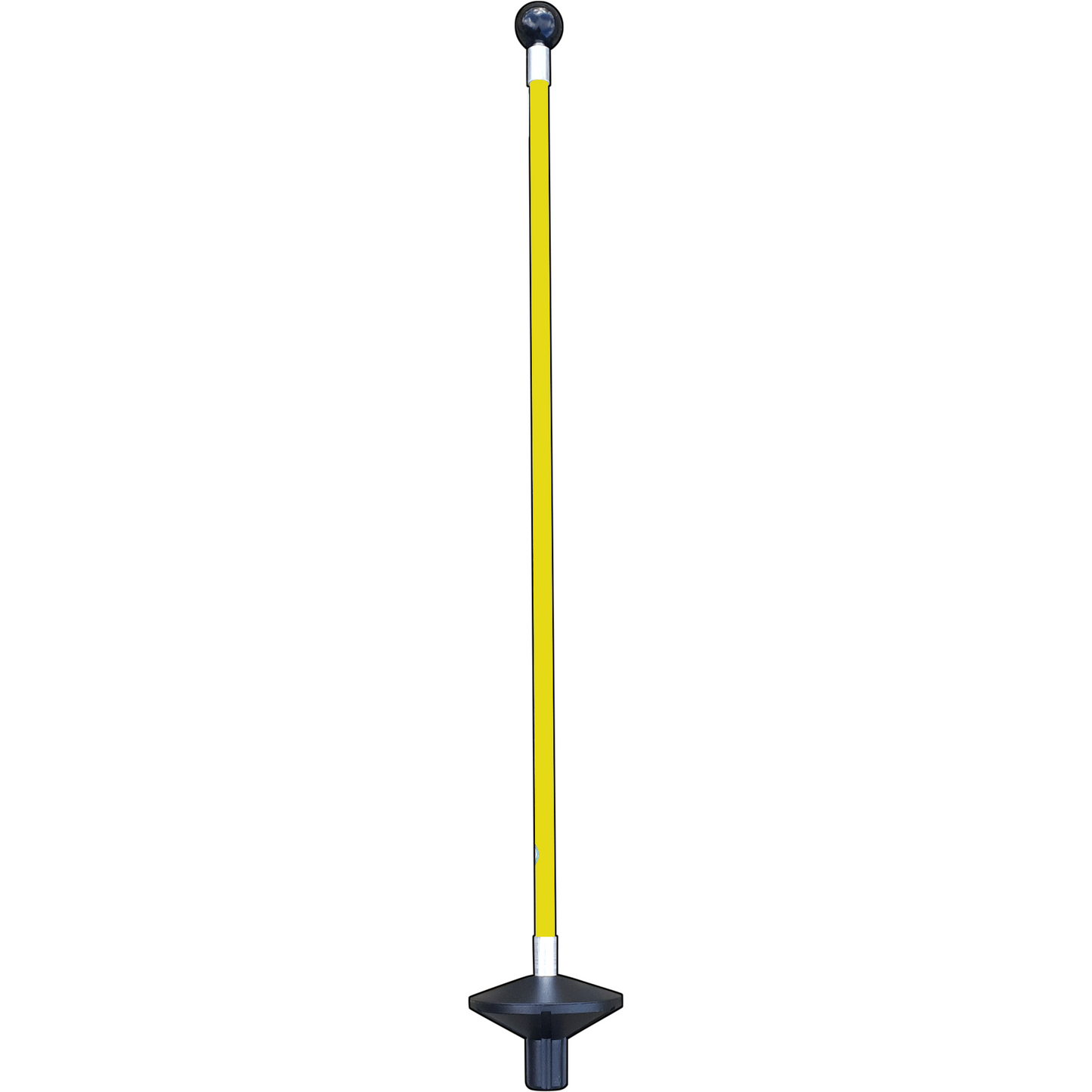 Putting Green Fiberglass Pole, yellow, 25.6" (65 cm)