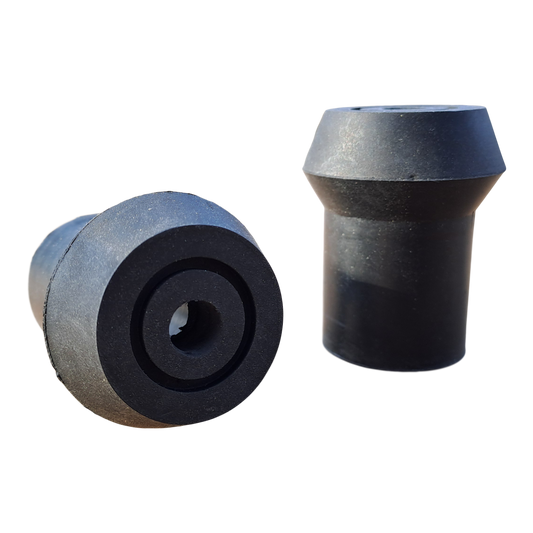 Rubber punching plug for dew remover