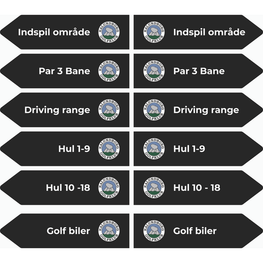 Guidance Sign w/text, green