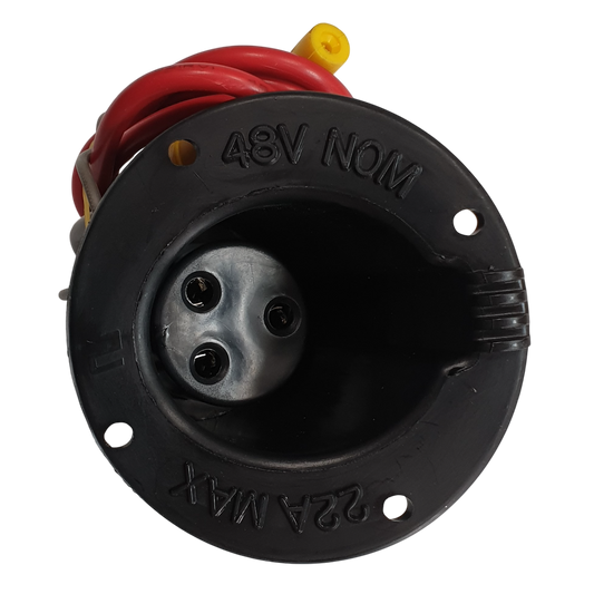 On bord Receptacle and fuse