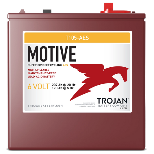 Trojan AES 6V AGM Deep‑Cycle Battery