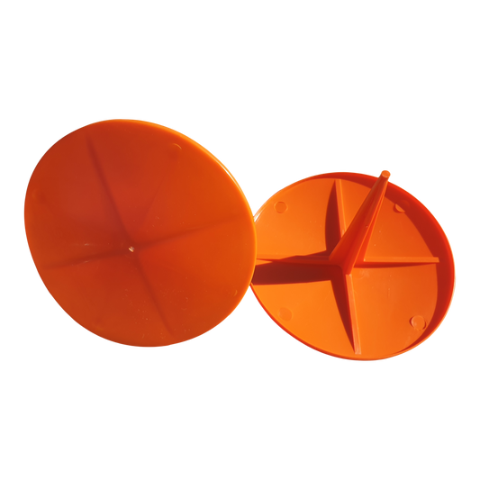 Tee Marker Flat, Ø 15 cm, orange