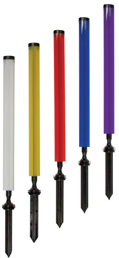 Flexible Marking Pole, white