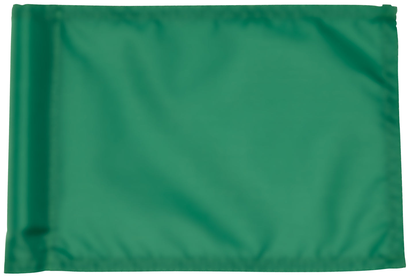 Golfflag, green, nylon fabric
