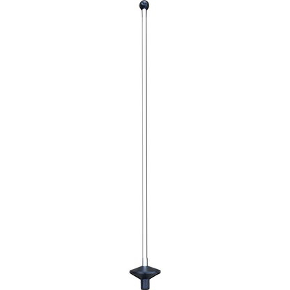 Putting Green Fiberglass Pole, white, 35.4"(90 cm)