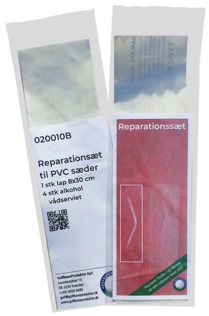 Repair aid kit for PVC materials