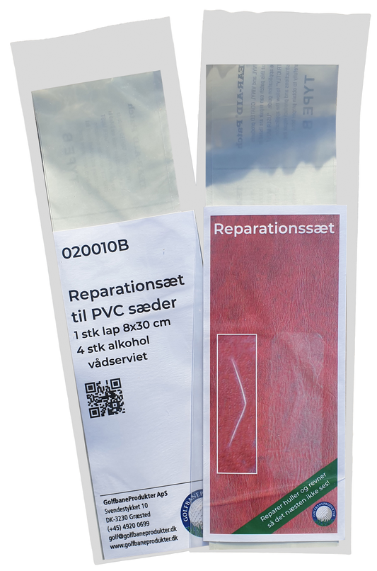 Repair aid kit for PVC materials