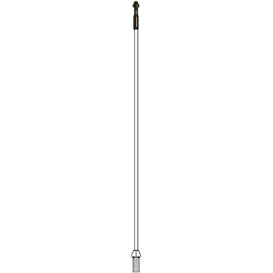 Flagstick, WHITE, 5' feet (1,5 meter)